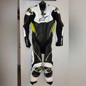 Alpinestars Black and White Motorcycle Gear